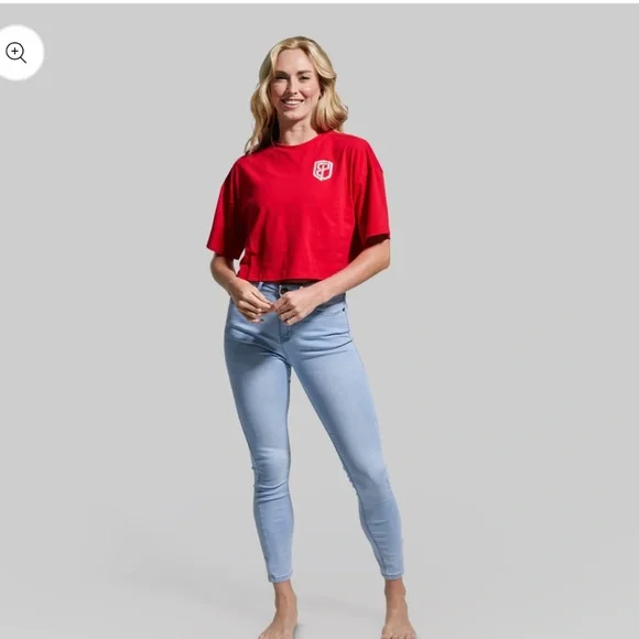 Born Primitive Bold Red Athletic Tee - Picture 2 of 7